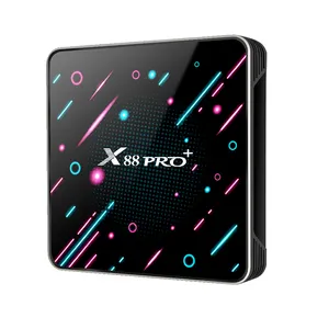 Il più economico TV box X88PRO + 4GB + 64GB RK 3328 Android 9.0 set-top box