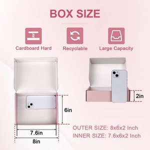 Hot Sale High Quality Exquisite <b>Corrugated</b> <b>Paper</b> Gift Shipping Box With Custom Design - Product Image 4