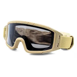 OEM yeni tasarım açık taktik çekim gözlük koruyucu gözlük hızlı kask motosiklet taktik gözlük