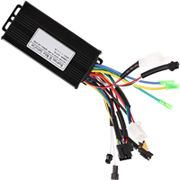 Contrôleur de vélo électrique 24V 36V 48V 500W 750W 26A à onde sinusoïdale ou carrée sans capteur Hall pour trottinette électrique