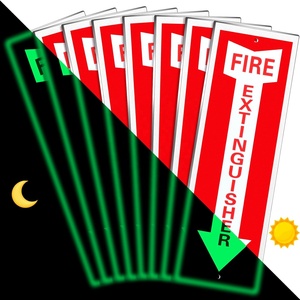 Señales <span class=keywords><strong>de</strong></span> <span class=keywords><strong>Salida</strong></span> y Precaución <span class=keywords><strong>de</strong></span> Aluminio Fotoluminiscentes Personalizadas con Energía <span class=keywords><strong>de</strong></span> Fuego, Señales <span class=keywords><strong>de</strong></span> Seguridad <span class=keywords><strong>de</strong></span> <span class=keywords><strong>Emergencia</strong></span> Autoluminosas que Brillan en la Oscuridad - Product Image 5