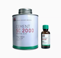 Zyx160 Black Cement SC 2000 REMA tip Top adhesivo de alta resistencia 1kg 690ml adhesivo instantáneo