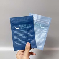 Sacs d'emballage transparents à fermeture éclair pour aligneurs dentaires, personnalisables, en plastique, pour appareils orthodontiques
