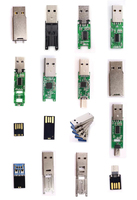 Ventes directes d'usine Carte PCB de haute qualité Clé USB3.0 Disque Flash sans boîtier 8GB 16GB 32GB Pendrive 128GB 64GB Clé USB