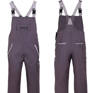 OEM Service Workwear White <strong>Overall</strong> T/C Twill Working Pants <strong>Painters</strong> Bib <strong>Overalls</strong> - Product Image 1