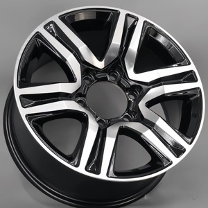 Rin de Aleación de Aluminio Todoterreno de 17 Pulgadas 17x7.5, 6x139.7 PCD, Acabado Negro Mate para Camionetas 4x4 y SUV - Product Image 1