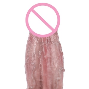 NNSX New Silicone Male Strap on Hollow Penis Extend Sleeve Panties Inner Hollow <b>Dildo</b> Pant for Men Delay Ejaculation Adult Toy - Product Image 3