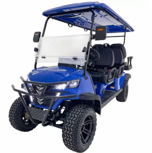Voiturette de golf électrique 6 places 72V Lithium Blue Vista Style moderne Corps en ABS durable 4 roues - Product Image 1