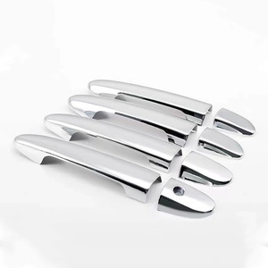 Body Kits Door Handle Inserts Car Chrome Handle <b>Cover</b> for toyota corolla 2014 - Product Image 1