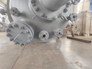 Réacteur d'hydrogénation de plaque de revêtement d'acier inoxydable à haute pression d'ASME CE WHGCM 6000L pour le traitement de cire-huile - Product Image 3