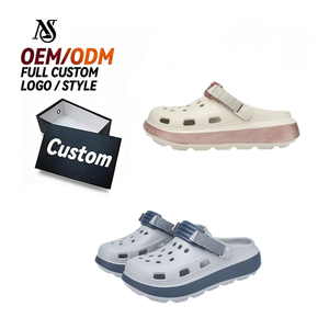 Zuecos Unisex Multicolor con Plataforma y Bloques de Color, EVA, Correa Ajustable, Antideslizantes, Transpirables, Casuales - Product Image 1