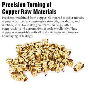 LEBYCLE Kit d'aiguilles à huile pour vélo de route MTB Kit d'insertion de tuyau de frein à disque hydraulique Connecteur adaptateur de câble d'huile pour vélo - Product Image 4