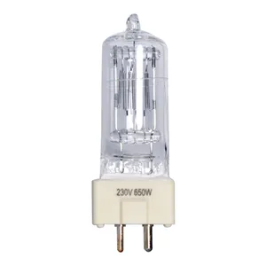 Roccer Bóng Đèn Đặc Biệt FRL CP89 230V 650W GY9.5 Tungsten Halogen Xem Phim Gia Đình Đèn