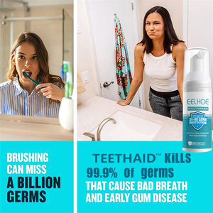 Mousse blanchissante pour les dents EELHOE, gencives qui saignent, ulcères buccaux, tartre dentaire, caries, traitement des dents jaunes, fournitures de bain de bouche - Product Image 6