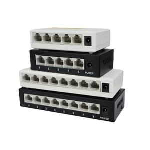 Factory Direct 4 8 16 24 Port Managed POE Switch 48V 10/100MB 2 Uplink 10/100/1000MB Gigabit 250 Meter Switch for Camera IP - Product Image 2