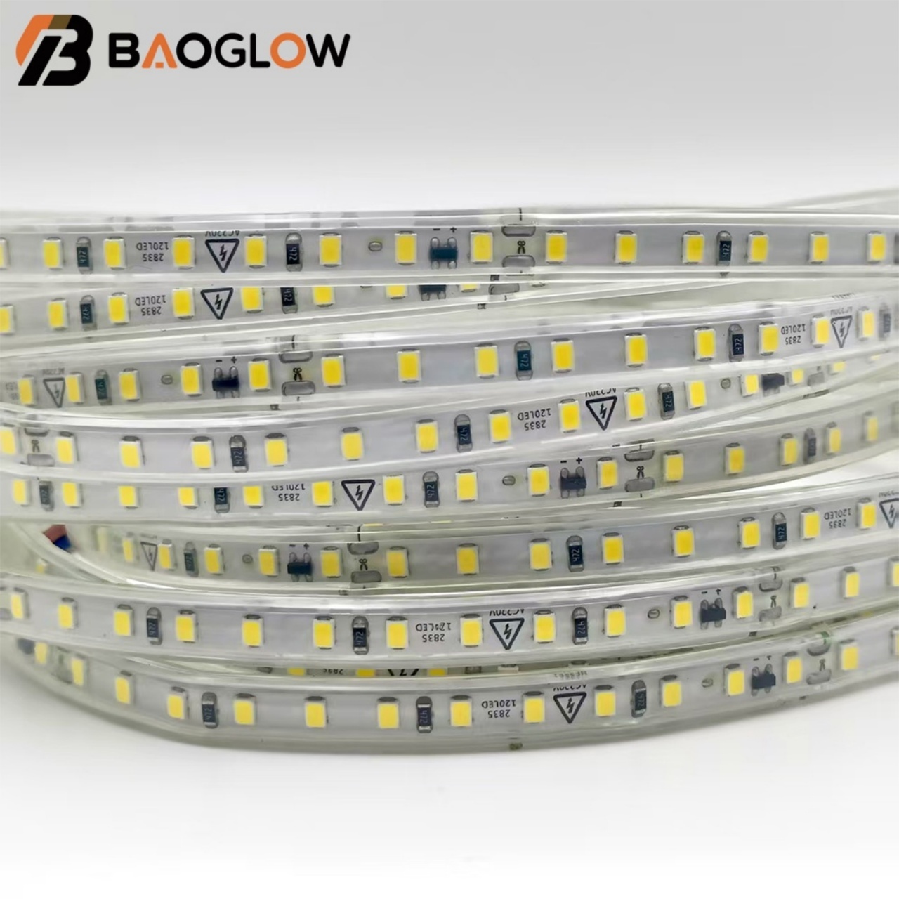 Adhesive Driver-free IP67 Waterproof LED Strip Light Software Ultra-thin Lighting for Landscape Outdoor Pool Garden Decor