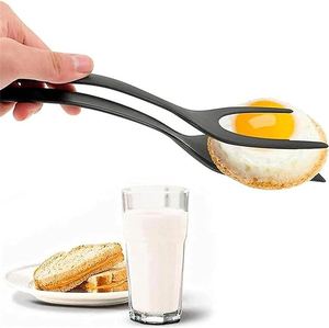 Tenedores Multiusos de Silicona y Nylon para Freír Carne, Huevos y Pescado, Resistentes al Calor, Ecológicos, de 1 Pieza - Product Image 4