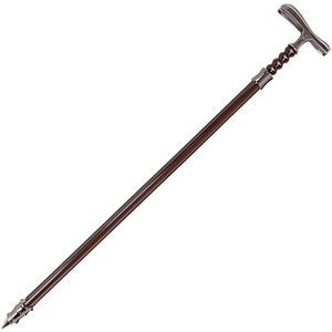 Canne en métal Bloodborne Remake de 93 cm avec poignée en T, finition noire brillante, accessoire de cosplay, thème chevalier, bâton de marche unisexe, vente en gros - Product Image 4
