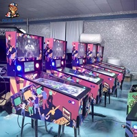 Machine de flipper virtuelle commerciale grand format, à monnayeur, numérique, pour centre de jeux