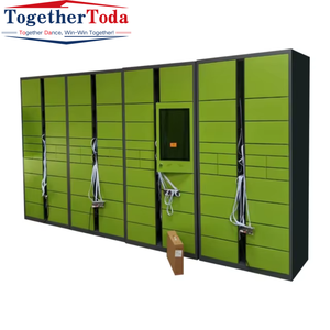 Armoire intelligente de haute technologie, sécurisée, durable, multi-compartiments, résistante aux intempéries, conviviale pour le stockage de colis et de colis postaux - Product Image 4