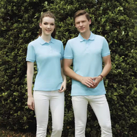 Kaos Polo Seragam Rajut Pique Lengan Pendek Kasual Musim Panas, Kaos Polo dengan Bordir Logo Custom untuk Unisex