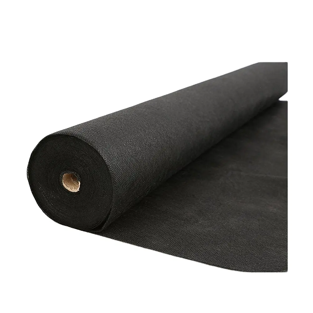Polypropylene Nonwoven Geotextile 50GSM/100GSM/150GSM/Customized Nonwoven Fabric Roll Weed Barrier Landscape Fabric