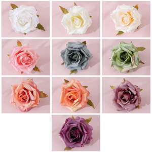 ดอกกุหลาบประดิษฐ์ CallaFloral ทำจากโพลีเอสเตอร์ สำหรับตกแต่งบ้าน ตกแต่งงานแต่งงาน ชุด 12 ชิ้น - Product Image 3