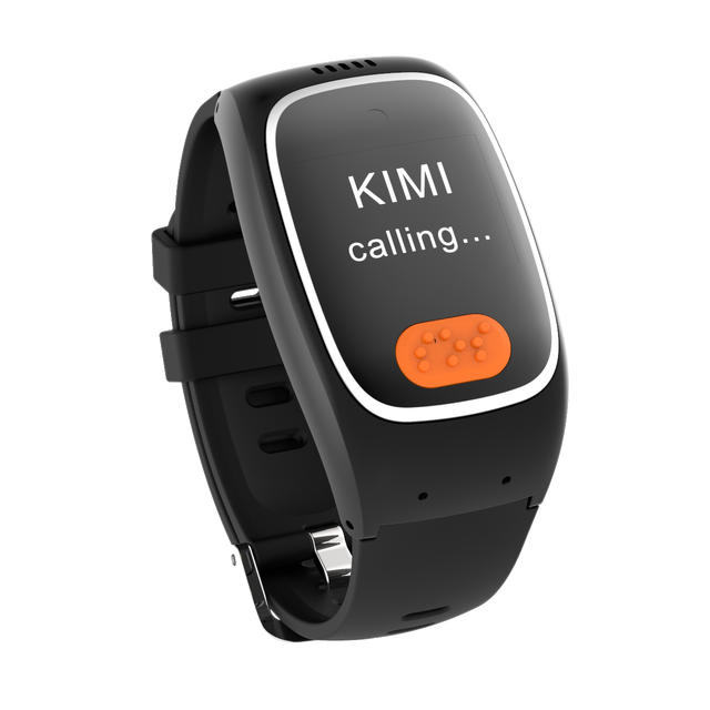 4G Elderly GPS SOS Call Smart Watch with IP67 Waterproof 24/7 Health Monitoring and Fall Alert