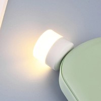 Mini Lámpara Nocturna USB de Regalo y Promoción, Bombilla LED USB de Luz Blanca Cálida para Dormitorio, Pasillo, Baño, Ahorro de Energía, 5V1A 1W