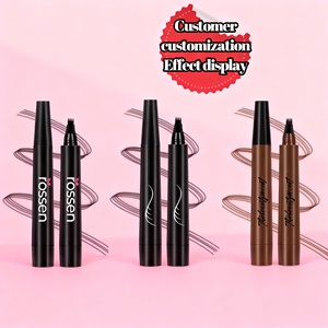 <span class=keywords><strong>Crayon</strong></span> à sourcils micro de haute qualité avec 4 pointes, noir et <span class=keywords><strong>brun</strong></span>, rehausseur de sourcils, longue durée, imperméable - Product Image 2
