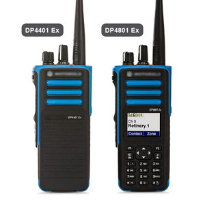 Radio Bidireccional Portátil a Prueba de Explosiones IP67 DP4000 Serie Ex DP4401 Ex DP4801 Ex con ATEX - Product Image 1