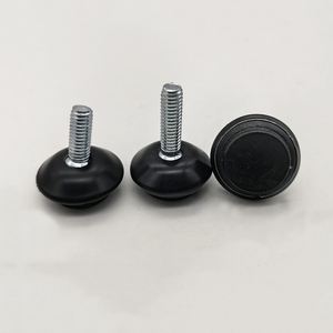 Pieds de nivellement avec écrou en T, pieds réglables filetés antidérapants en or, niveleurs pivotants réglables M6 <span class=keywords><strong>pour</strong></span> pieds de meubles - Product Image 4