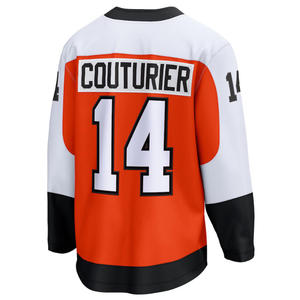 Maillots de hockey cousus pour hommes 11 Travis Konecny 39 Matvei Michkov 14 Sean Couturier 74 Owen Tippett 46 Trevor Zegras  S-3XL - Product Image 3