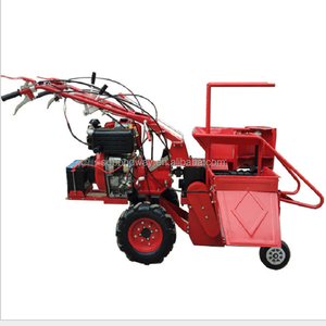 No Belt Big Power Corn Combine Harvester Small Walking Tractor Corn Reaper for sell