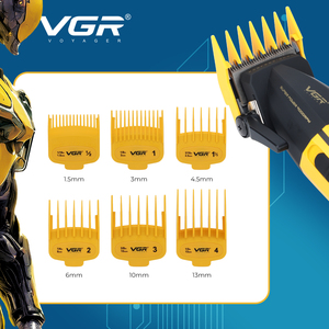 ปัตตาเลี่ยนตัดผม Vgr Muscular V-285 S4 รุ่นมืออาชีพสำหรับผู้ชาย เครื่องตัดผมไฟฟ้าพร้อมหน้าจอ LED ดิจิตอล ปรับระดับได้ - Product Image 2