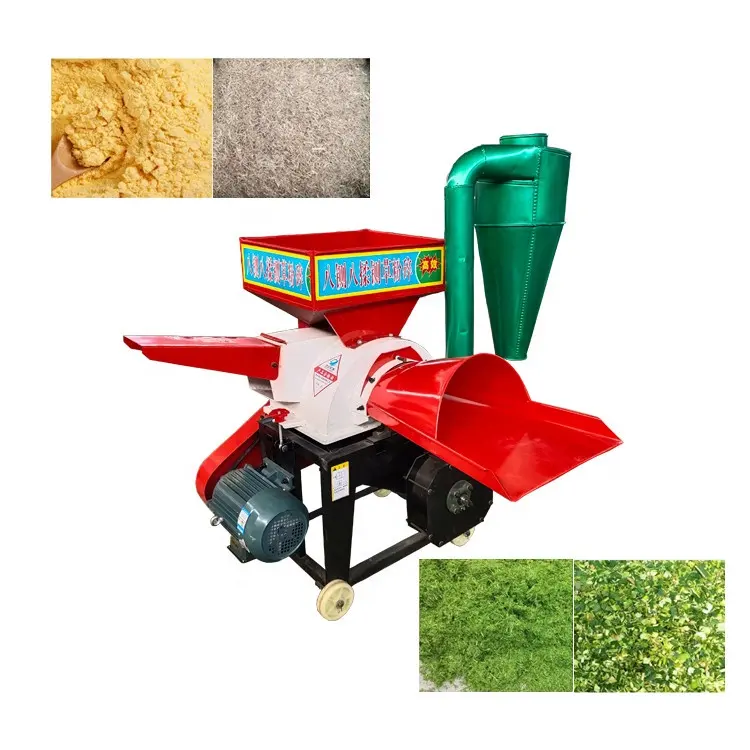 Industrial Animal New Design Portable Corn Straw Kneading Machine Whole Grain Cereal Mill