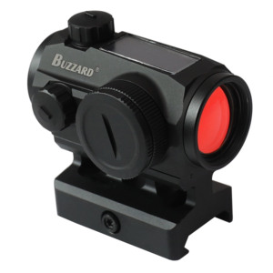 Mira Telescópica Buzzard SLR10S <span class=keywords><strong>Solar</strong></span> Red Dot Sight 1x21 con Sensor de Movimiento, Apagado Automático, Múltiples Retículas, Resistente al Agua IPX7, Mira Óptica Compacta - Product Image 1