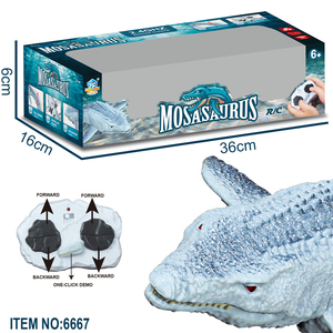 Nhà Cung Cấp Đồ Chơi Trẻ Em Đồ Chơi Mosasaurus Nước 2.4G Chống Nước Bằng Điện Đồ Chơi Khủng Long Điều Khiển Từ Xa Bơi Cá Mập Động Vật Điều Khiển Từ Xa - Product Image 6