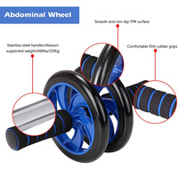 Kit de rouleaux abdominaux multifonctionnels 5-en-1 en fer et plastique pour exercices abdominaux et fitness – Vente en gros à chaud
