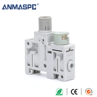 Accessoires pneumatiques Série ARM Petite vanne de réduction de pression Régulateur de pression monté sur micro-ordinateur ARM5SA-06-A