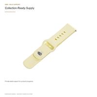 Correa de Reloj de Silicona Universal Personalizada OEM ODM de 20/22 mm con Hebilla Ovalada, Correa de Repuesto para Reloj Inteligente