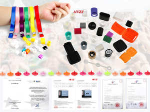 Hxzy 7 một thời gian sử dụng dùng một lần nhựa dây đeo cổ tay Snap khóa hai phần nhựa Snap Nút cho dây đeo cổ tay Vòng đeo tay Clasp Clip - Product Image 2