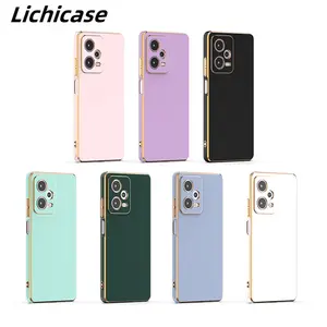 Lichicase Luxury Shockproof Case 6D Electroplating Phone Case For Redmi A1 A1 PLUS POCO X3 NOTE 12 Pro