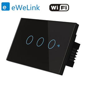 <span class=keywords><strong>Welink</strong></span> APP Interrupteur intelligent Interrupteur tactile intelligent standard américain Prend en charge Alexa Interrupteur tactile mural WIFI Interrupteur intelligent Wifi - Product Image 5