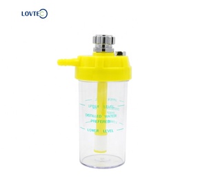 Bouteille humidificatrice à bulles d'oxygène en plastique pour régulateur d'oxygène - Product Image 3