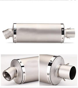 ท่อไอเสียรถจักรยานยนต์ขนาด 38-51 มม. สำหรับรถแข่ง รุ่น <span class=keywords><strong>TRK</strong></span> 502 Xmax300 Z1000 FZ800 CBR500 RSV4 - Product Image 5