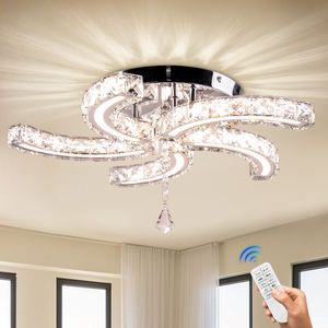 Luce del soffitto a LED moderna per la decorazione del soggiorno lampadario LED plafoniera - Product Image 1
