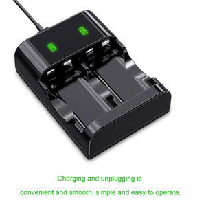 แท่นชาร์จคู่สำหรับคอนโทรลเลอร์ Xbox One X Series X ชุดอุปกรณ์ชาร์จ USB Type C - Product Image 3
