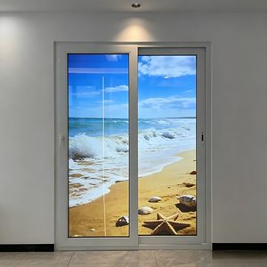 ประตูบานเลื่อนรางคู่ UPVC รุ่น 62 พร้อมโครงสร้างแข็งแรงทนทาน สำหรับใช้ในบ้านพักอาศัย วิลล่า และอาคารพาณิชย์ - Product Image 1