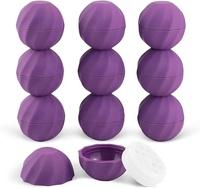 Lippenbalsempot Met Applicator Fruitvorm Lippenbalsemcontainer Lippenbalsem Bal Geel